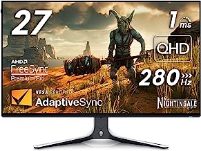 Alienware AW2723DF Gaming Monitor 27-inch (2560 x 1440) 240Hz Display (Renewed)